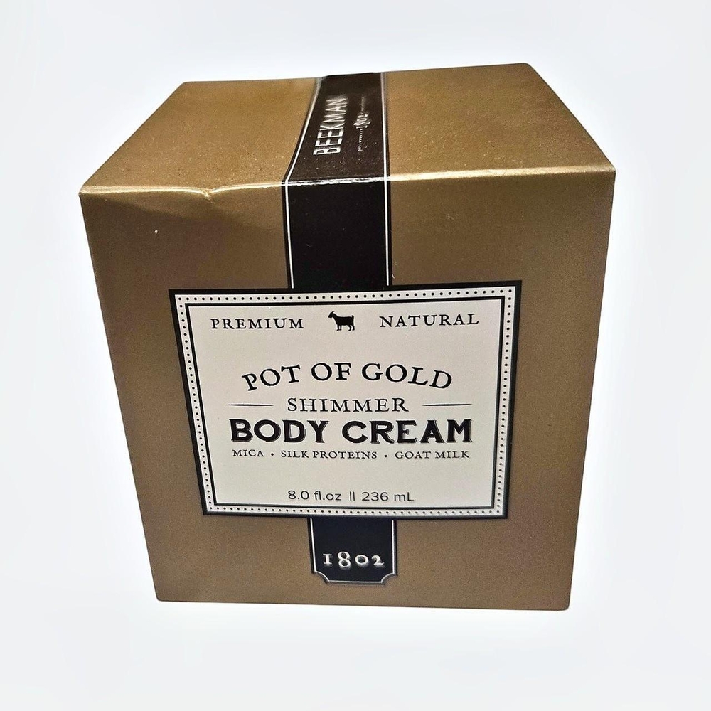 Beekman 1802 Pot of Gold Shimmer Body Cream